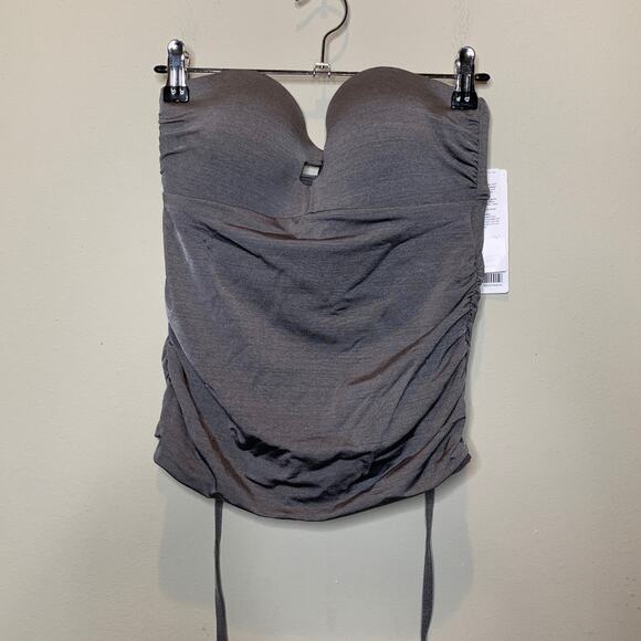 NWT Athleta Aqualuxe Knot Tankini Womens Size XS‎ - Picture 2 of 6
